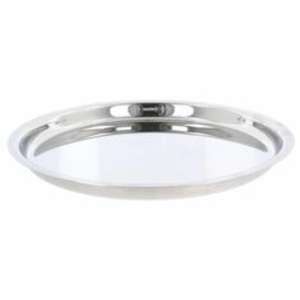 Bandeja de servicio grande ovalada de acero inoxidable ideal para servir asados y otras creaciones culinarias grandes - Product Image 4