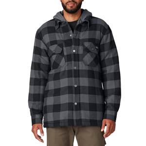 Chaqueta de franela de manga larga para hombre, Material de franela con estampado de logotipo personalizado de alta calidad, 2022 - Product Image 1