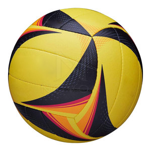 Balón de Voleibol de Cuero para Entrenamiento en Interiores y Exteriores, Color y Logotipo Personalizables, Ecológico, Suave al Tacto, Tamaño Oficial para Playa - Product Image 4