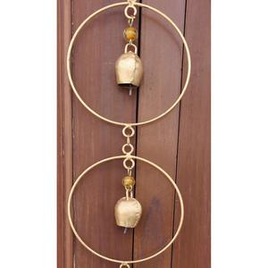 Handmade Modern Luxury Wind <b>Chimes</b> Set of 5 Metal <b>Bells</b> for Outdoor Patio Garden Decor for Wedding and Party String Decoration - Product Image 2