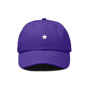 Wholesale Custom Logo Adjustable Solid Colour <b>Flat</b> Brim Baseball Hat Sports Star Embroidery Printed Snapback <b>Cap</b> for Woman <b>Man</b> - Product Image 6