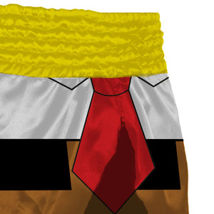 กางเกงขาสั้นมวยไทยแบบมืออาชีพสำหรับผู้ชายผ้ายืดระบายอากาศได้ดีสั่งแบบกำหนดเองได้ - Product Image 4