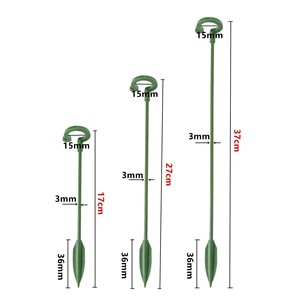 17-58cm Stand Papillon Orchidée <span class=keywords><strong>Plante</strong></span> Stand Durable Anti-Tige Tiges De Support Intérieur Extérieur <span class=keywords><strong>En</strong></span> <span class=keywords><strong>Pot</strong></span> Fleur Support Tige Plantes Titulaires - Product Image 1