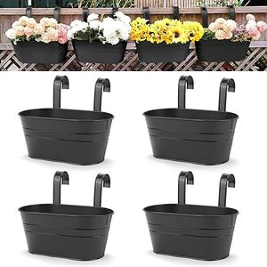 Macetas Rectangulares de Metal y Hierro Ecológicas para Colgar al Aire Libre, Jarrones, Macetas, Suministros de Jardinería al por Mayor - Product Image 4