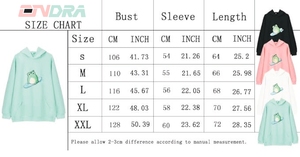 Sweat-shirt oversize pour femme, coton coréen, imprimés graphiques, streetwear décontracté, mode mignonne, doux, confortable, polyvalent, pull - Product Image 5