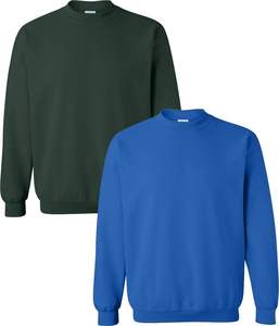 Proveedor de fábrica Sudaderas de algodón 100% de gran tamaño Logotipo frontal de secado rápido Diferentes tamaños Diseño teñido liso Dulce - Product Image 2