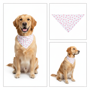 大型犬用バンダナ＆三角スカーフ - 調整可能な柔らかく快適な犬用アクセサリー - Product Image 1