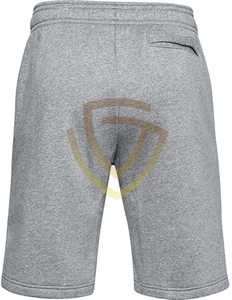 Pantalones Cortos Deportivos Casuales Personalizados para Hombre, 100% Algodón, Transpirables, de Secado Rápido, Diseño Sólido, Cierre con Cordón, Cintura Media, Servicio OEM - Product Image 3