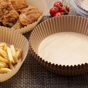 Papier de démoulage enduit de qualité alimentaire |   Remise en gros |   Feuilles de cuisson <span class=keywords><strong>RICHER</strong></span> PAPER résistantes à la chaleur 230°C pour friteuse à air, pour pain et biscuits - Product Image 2