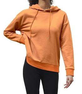 Sudadera con capucha de gran tamaño de algodón 100% para hombres y mujeres, suéter informal de manga larga para Fitness, sudaderas con capucha de moda en blanco de talla grande - Product Image 4