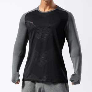 Sportswear <b>Men</b> <b>Sports</b> Long Sleeve <b>Shirts</b> Sweatshirt Fitness Jogging Breathable Training Compression Running <b>T</b>-<b>shirt</b> for <b>men</b> - Product Image 4