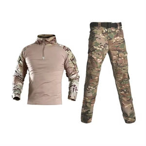 Ensemble de survêtements camouflage respirants à motif imprimé pour hommes adultes, idéal pour la chasse en extérieur – Collection Hiver 2025 - Product Image 5