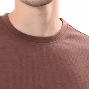 Camiseta Extra Grande de Algodón 100% de Alta Calidad a Precio de Mayoreo, Camisetas Holgadas de Talla Grande con Logotipo Personalizado para Hombre - Product Image 5