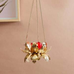 Elegant Hanging <b>Tea</b> Light Holder Create a Magical Glow Charming Hanging <b>Tea</b> Light Holder a Touch of Warmth and Style - Product Image 5