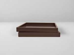 Vaisselle décorative rectangulaire en bois massif véritable naturel, plateau de service à fruits, plateau de service à café, plateau de service à café - Product Image 4