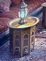 Tables d'appoint marocaines en métal de qualité supérieure, pour la maison, les hôtels et les cafés, meubles de salon