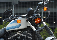 Nuevo Faro LED para Motocicleta de 60W 32V 5.75 Pulgadas 6500K 4800 Lúmenes Diseño de Panal EMARK DOT