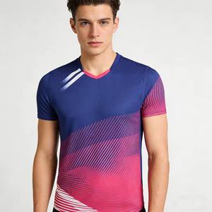 Vente en gros d'usine, maillots de badminton personnalisés de haute qualité, séchage rapide, unisexes, uniformes de badminton pour l'entraînement et la compétition des équipes sportives - Product Image 4