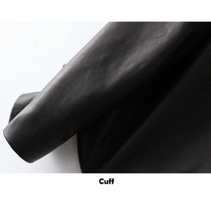 Veste en cuir pour femmes de haute qualité manteau décontracté veste en cuir personnalisée femmes élégant écologique dames veste Service OEM - Product Image 5