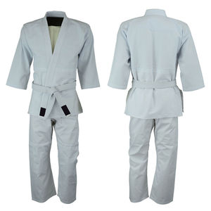 Kimono de Jiu-Jitsu BJJ Judo Karaté personnalisé en coton 100% respirant et durable, léger, avec un motif de dragon doré brésilien - Product Image 2