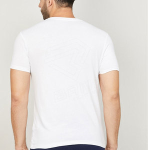 Camiseta Deportiva para Hombre al Mejor Precio, Cómoda, Transpirable, de Algodón/Bambú, Ecológica, de Secado Rápido, Alta Calidad, Talla Grande (4XL), MOQ Bajo - Product Image 4