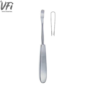 คีมหนีบขอบแบนแบบแมนนวลทำจากสแตนเลสเครื่องมือผ่าตัด - Product Image 3