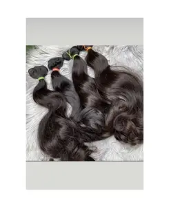 Pelo de templo indio sin procesar, cabello indio Virgen sin procesar, proveedores de cabello/mechones de la India, cabello indio sin procesar virgen - Product Image 1