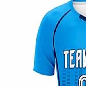 เสื้อฟุตบอลผู้ชายทรงสลิมฟิต ผ้าฝ้าย 100% แต่งขอบตัดสี รุ่นเรนเจอร์ โพสต์โดย Dress Sports - Product Image 3