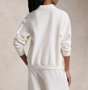 Elwood Heavyweight Fleece Polo Collar Sweatshirt Sweatshirt Hoodie New Fashion LOGO <b>Top</b> With Plus Size Feature - Product Image 2