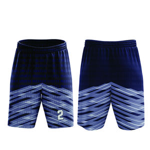 Ensembles d'uniformes de basket-ball pour hommes Derniers modèles imprimés Vêtements de sport d'été en plein air Uniformes de basket-ball sublimés à prix de gros - Product Image 5