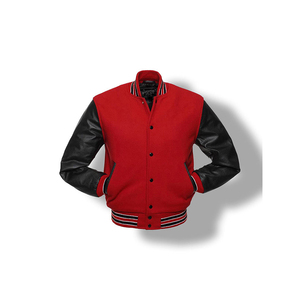Custom Embroidery Patches Varsity Jacket for Men Wool Sleeves Premium Quality High Street Style for Winter - Product Image 6