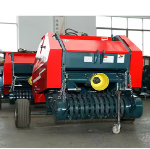 Tracteur carré de balle d'herbe de machine de presse de foin d'occasion de haute qualité avec de nouveaux composants de noyau-boîte de vitesse de moteur prix bon marché - Product Image 1