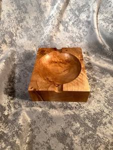 Cendrier en bois classique écologique sans fumée |   Accessoire de fumage artisanal en bois massif - Product Image 2