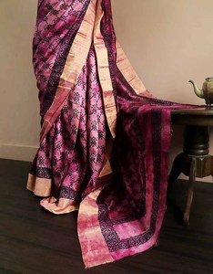 Nuevo diseñador indio Banarasi, ropa de fiesta de Sari de seda suave para Damas y mujeres, Sari de seda a precio mayorista - Product Image 4