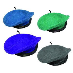Wholesale Custom Embroidered Ceremonial <b>Beret</b> Caps High Quality 100 Wool Fashion Custom French <b>Beret</b> - Product Image 3