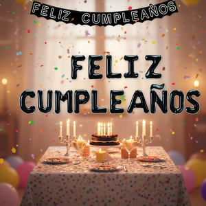 Globos de Fiesta con Diseño de Feliz Cumpleaños, Negros, 45 cm, Bolsa de 12 Unidades - Product Image 2