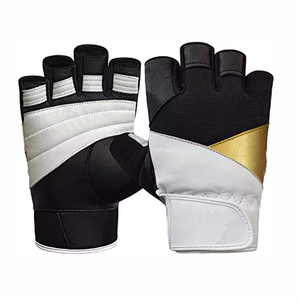 Venta al por mayor cómodos guantes de Ciclismo de medio dedo transpirables antideslizantes con etiqueta privada guantes de Ciclismo de medio dedo para hombres - Product Image 6