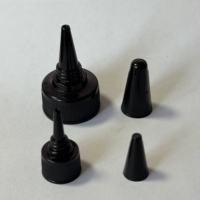 Bouchon à vis universel OEM en plastique anti-déversement avec impression de logo, 18-28 mm, pour bouteilles