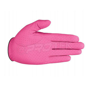 Gants de golf pour hommes, prix d'usine, logo personnalisé, protection des mains, respirants, doux, durables, antidérapants, grande qualité, cuir Cabretta véritable - Product Image 4