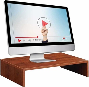 PC de madera Riser Comfort Meets Design Laptop Holders Soporte de escritorio de madera Soporte para computadora portátil hecho a mano - Product Image 6