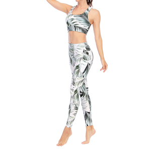 Novedades, ropa deportiva para mujer, camiseta sin mangas para correr, mallas de cintura alta, conjunto de Yoga para entrenamiento físico para gimnasio Atlético - Product Image 5