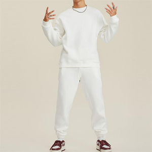 เสื้อกันหนาวขนแกะไซส์ใหญ่พิเศษสำหรับผู้ชาย, เสื้อกันหนาวลำลองให้ความอบอุ่นในฤดูหนาวเสื้อสวมหัวเสื้อสวมหัวเนื้อนุ่มหนาสวมใส่สบาย - Product Image 6