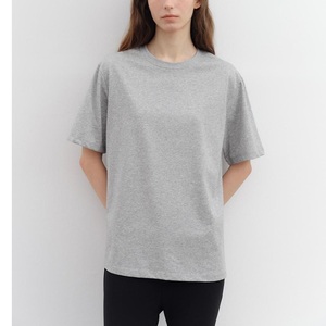 Camisetas de algodón de moda para mujer, Camiseta estampada de manga corta, camiseta informal holgada para mujer de proveedor BD - Product Image 4