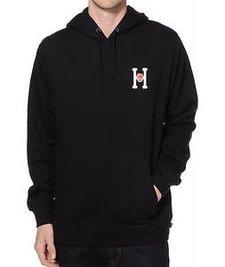 Men's and Women's fleece Hoodie with custom print Faux <b>Fur</b> <b>Trim</b> and Soft Cotton Fabric for a Luxurious and Cozy Feel - Product Image 3