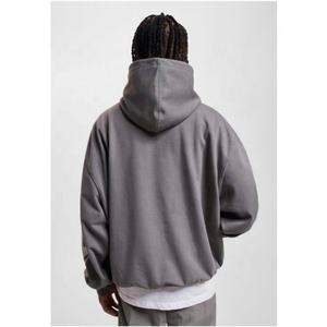 Sweat à capuche brodé de logo personnalisé en coton épais de qualité supérieure pour hommes, sweat-shirt tendance en molleton imprimé en 3D, offre de gros pour le service OEM - Product Image 3