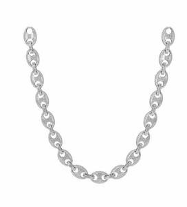 À la mode Miami lien chaîne collier audacieux Style urbain Unique bijoux de haute qualité pour hommes et femmes Streetwear mode approvisionnement - Product Image 1