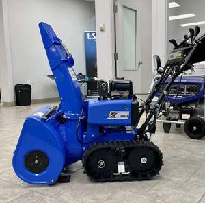 24 Mini souffleuse à neige à air chaud avec moteur Loncin prêt à l'emploi, neuve ou d'occasion pour la construction agricole, modèle de balayeuse à neige prêt à l'exportation - Product Image 1