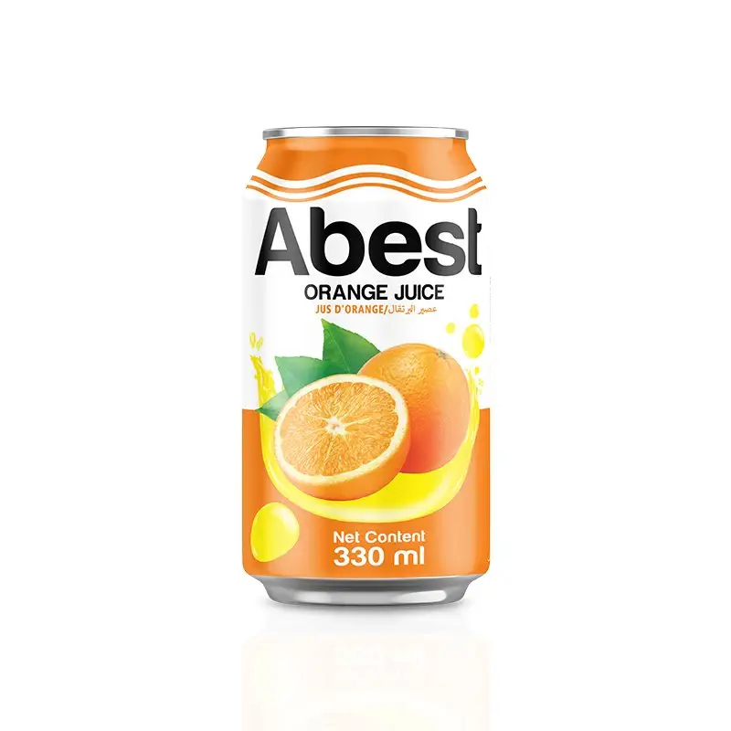 High Quality Abest Fruit Juice Soft Drinks Orange Juice From A&B Vietnam Manufacturer For Wholesale And Private Label