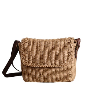 Bolso de Playa de Verano a la Moda, Tejido, Casual, Estilo Bohemia, de Paja, Personalizado para Damas - Product Image 1