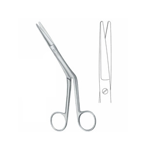 Ciseaux chirurgicaux ORL Debonairii de 8 pouces en acier inoxydable avec poignée antidérapante, certifiés CE, instruments chirurgicaux OEM - Product Image 1